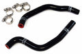 HPS Performance Black Reinforced Silicone Radiator Hose Kit for Honda 96-99 CR80R 2 Stroke