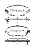 DBA 93-01 Toyota Supra JZ80 Front SP Performance Brake Pads