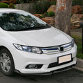 SEDAN FRONT BUMPER LIP - GLOSSY BLACK
