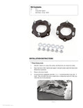 Zone Offroad 05-15 Toyota Tacoma 2.5in Leveling Kit
