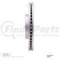 DFC 10-13 Hyundai Santa Fe Front GeoSPEC Coated Rotor