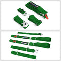 5 Pt 3inch Seat Belt Harness Cam Lock- Green