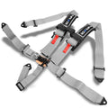 5 Pt 3inch Seat Belt Harness Latch Link- Silver