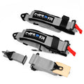 5 Pt 3inch Seat Belt Harness Latch Link- Silver