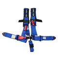 5 Pt 3inch Seat Belt Harness Latch Link- Blue