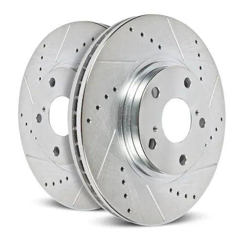 Power Stop 19-24 Acura RDX Rear Drilled & Slotted Rotor - Pair