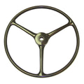 Steering Wheel 3-Spoke Black 1964-1968 CJ3B / CJ5 And CJ6 OMIX