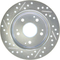 StopTech Select Sport Drilled & Slotted Rotor - Rear Left