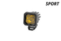 Diode Dynamics - Stage Series C1 LED Pod Sport Yellow Spot Standard ABL (single)