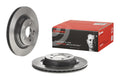 Brembo 01-02 Mercedes-Benz CL55 AMG/CL600/S55 AMG/S600 Rear Premium UV Coated OE Equivalent Rotor