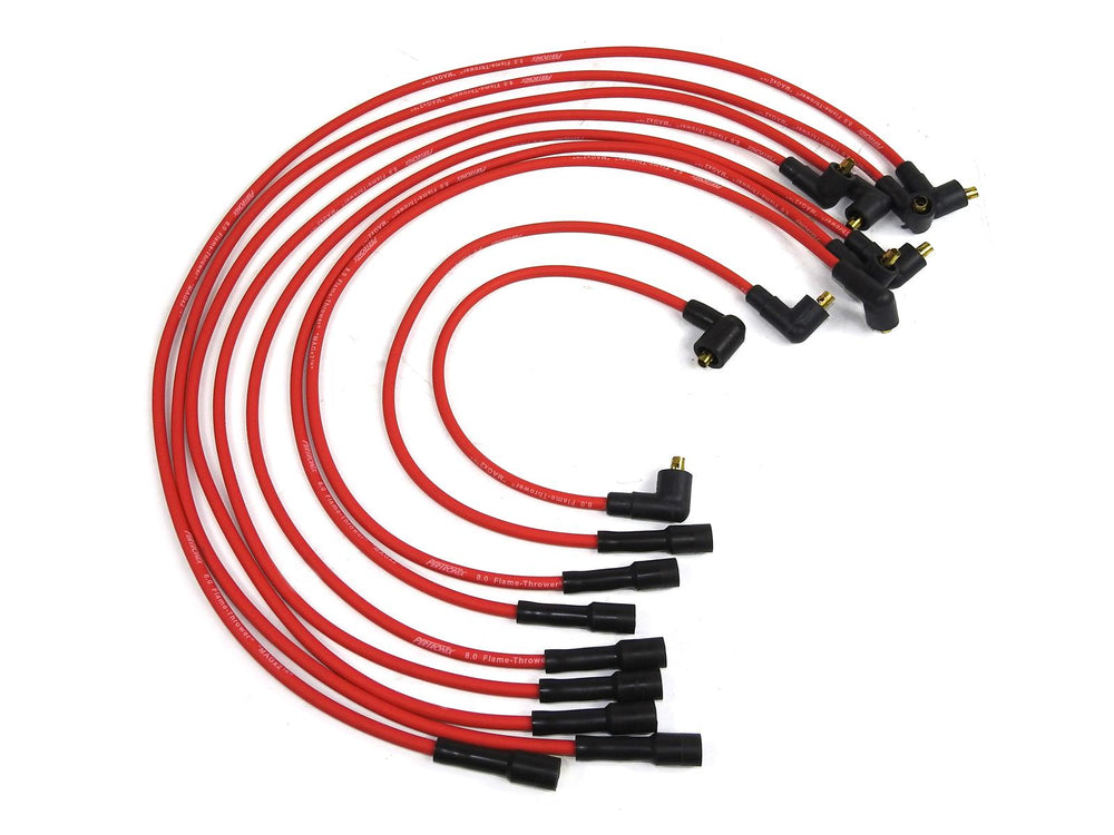WIRES, 8MM AMC CUSTOM FIT RED