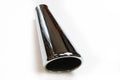 JBA 2in x 4in x 11in Rolled Stainless Steel Polished Chrome Trumpet Tip - Weld On