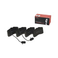 Brembo 00-03 Audi A8 Quattro/01-03 S8 Front Premium Low-Met OE Equivalent Pad