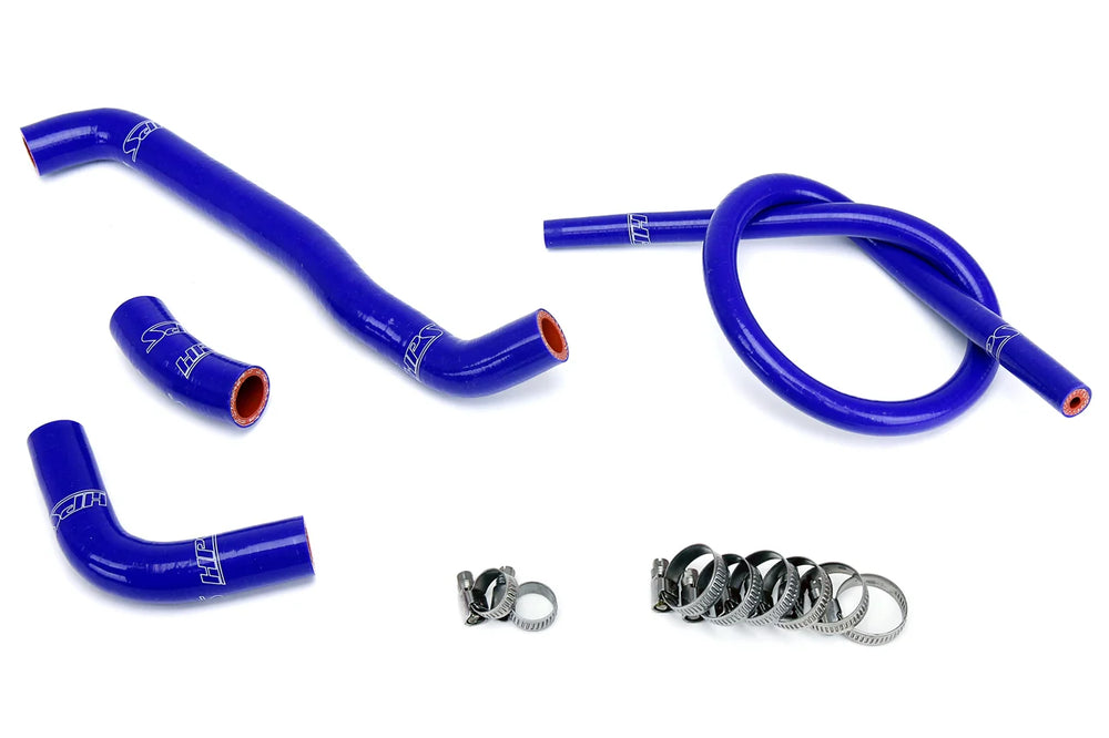HPS Performance Blue Reinforced Silicone Radiator Hose Kit for Suzuki 00-08 DRZ400S DRZ400SM