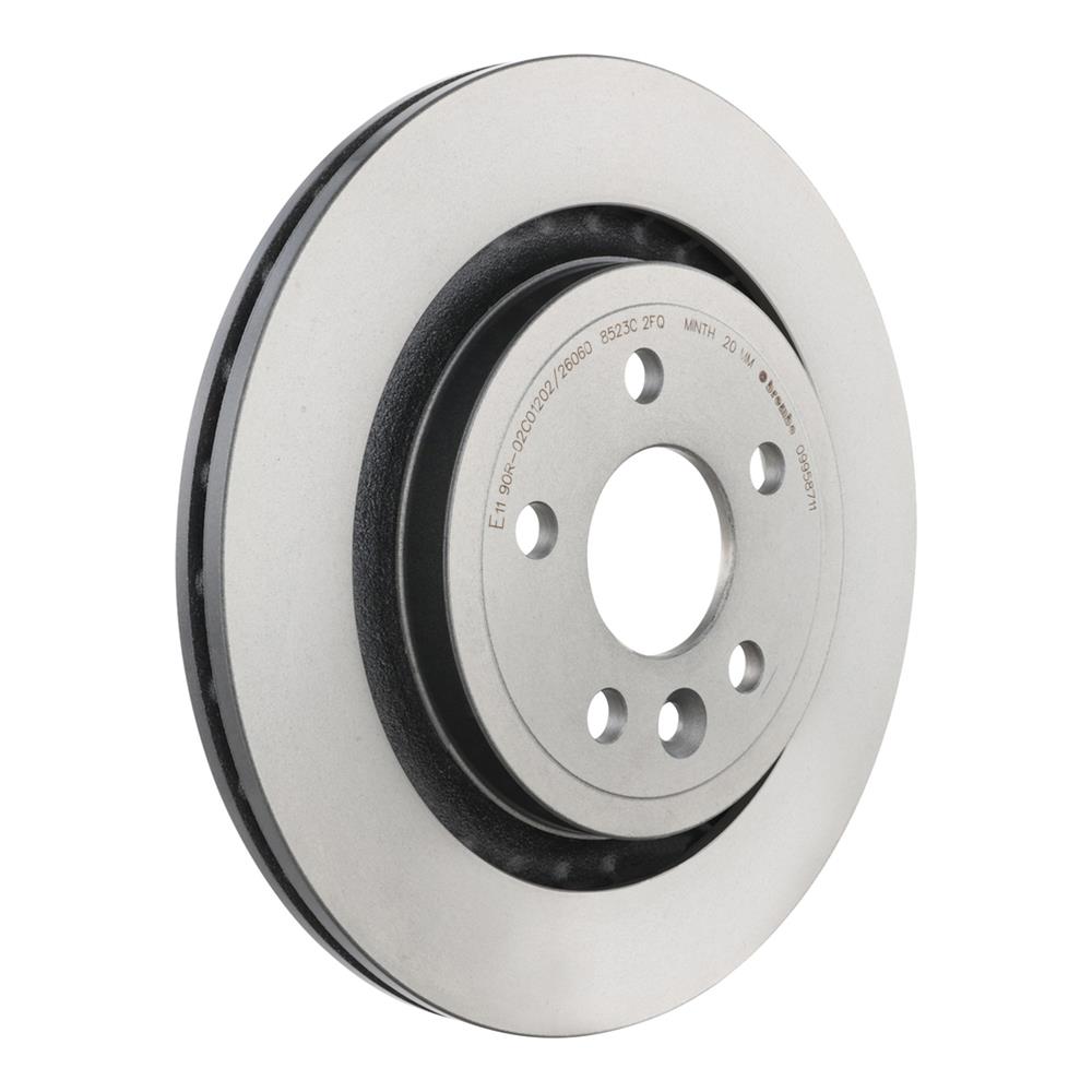 Brembo 11-12 Volvo S60/17-18 S60/07-16 S80/15-18 V60 Rear Premium UV Coated OE Equivalent Rotor