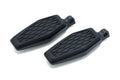 Kuryakyn Hex Pegs With Adapters Black
