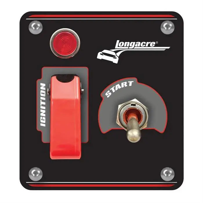 Ignition Panel Black Switch w/Pilot Light