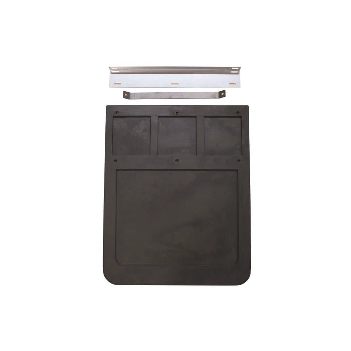 7398 F250/F350 DUALLY BLACK MUD FLAPS & BRACKETS