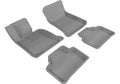 3D MAXpider 2012-2015 BMW X1 E84 Kagu 1st & 2nd Row Floormats - Gray