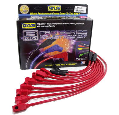 8mm Spiro-Pro custom 8 cyl red