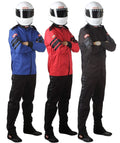 RaceQuip Black SFI-1 1-L Jacket - Large