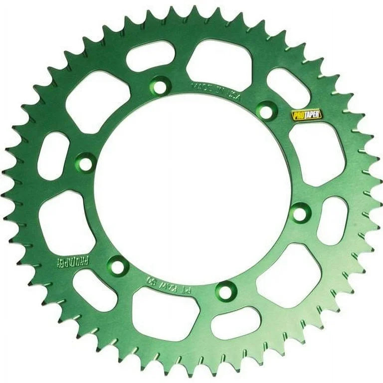 ProTaper Kawasaki Rear Green Sprocket - 50 Teeth