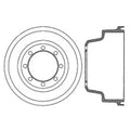 Brake Drum: Various Makes and Models; Brake Drum