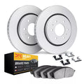 DFC 99-08 Cadillac Escalade EXT Front Geospec Rotors with Heavy Duty Brake Pads w/Hardware