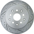 Stoptech auto part close-up