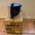 CAPA RM RAM 1500 P/UP/CLASIC 1322/R2500/3500 1318 HEADLIGHT ASSY HALOGEN STD CHROME LH CA