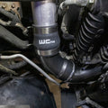 Wehrli 06-10 GM LBZ/LMM Duramax Passenger Side Intercooler Outlet Elbow Kit - Gloss Black