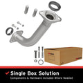 FRONT PIPE KIT - 99-05 TRACKER, GRA