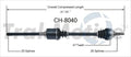 NEW CV AXLE