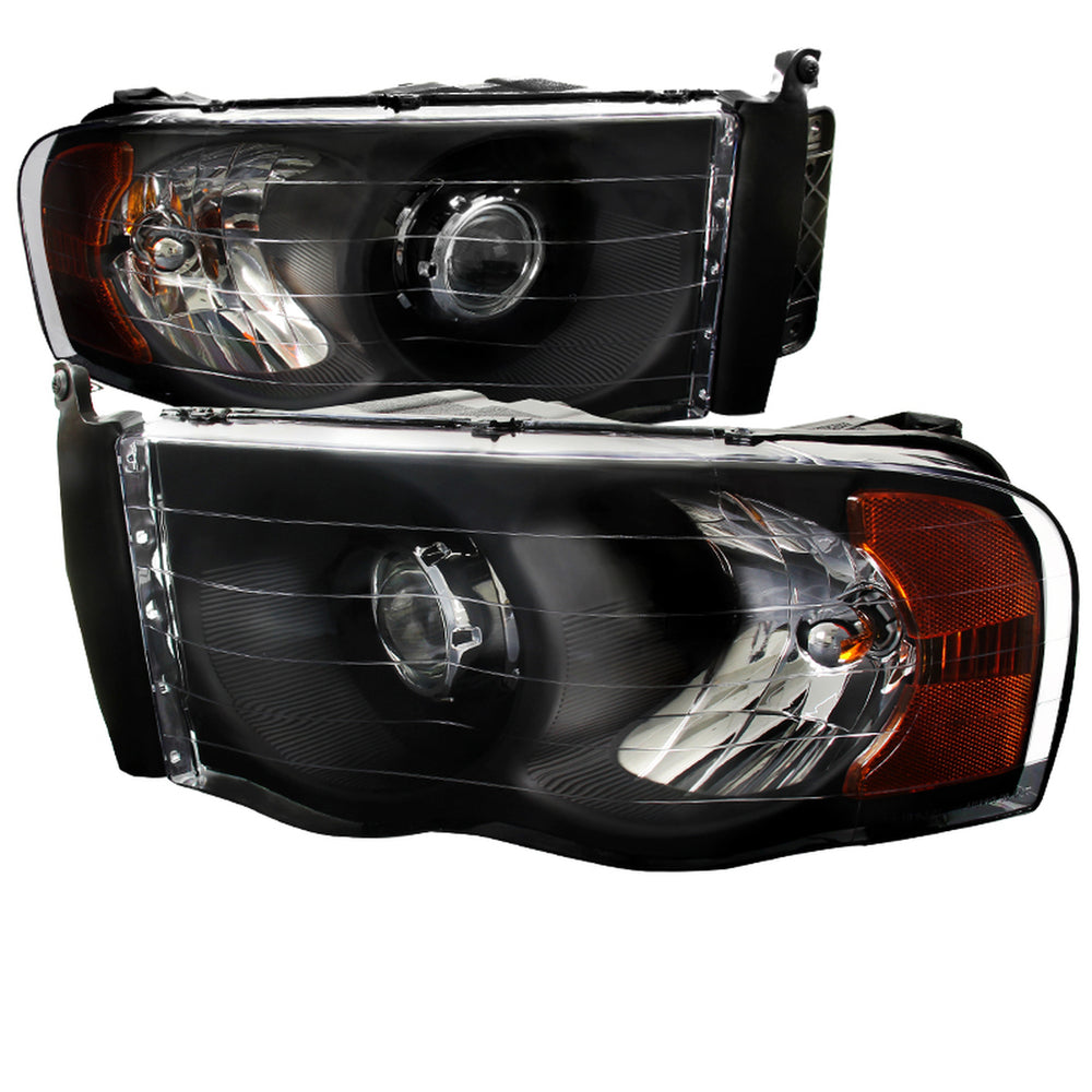 PROJECTOR HEADLIGHT BLACK HOUSING