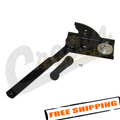 Left Window Regulator Kit for 76-86 CJ-7, CJ-8, YJ Wrangler w/ Full Steel Doors Crown Automotive