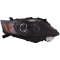 RH H/LMP ASSY COMP; HALOGEN; TYPE 2; CANADA BUILT; BLK BEZEL RX350 201212