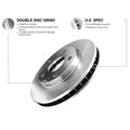 R1 Concepts Brake Rotor- Blank with Optimum Oe Pads Hdw Fits Buick Electra