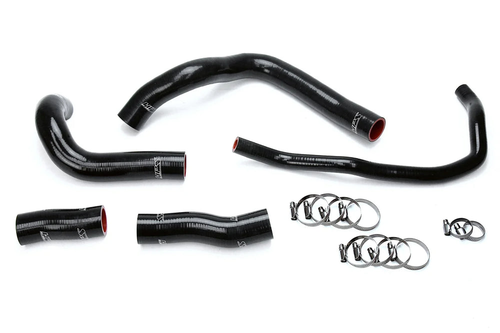 HPS Performance Red Reinforced Silicone Radiator Hose Kit Coolant for Lexus 16-17 GS200t 2.0L Turbo