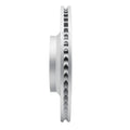 R1 18-23 Lexus Ls500 Right Rear Drilled & Slotted Geoperformance Rotor