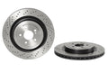 Brembo 17-20 Mercedes-Benz AMG GT/19-20 AMG GT 63 Rear Premium UV Coated OE Equivalent Rotor
