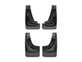 WeatherTech 2017+ Jeep Compass No Drill Mudflaps - Black