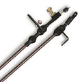 VINTAGE SERIES D FMX KICKDOWN CABLE BLK WRAP W/RED TRACERS