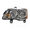 0816 CR TOWN & COUNTRY;1120 DG GRAND CARAVAN HALOGEN HEADLIGHT ASSY LH