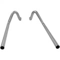 Pre-Bent Tailpipes Fits 1955-1957 Chevrolet 2 Dr/4 Dr Sedan & Coupe. Does Not Fit Wagons Flowmaster