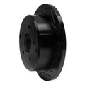 R1 04-04 Pontiac GTO Rear Right Drilled & Slotted Black Brake Rotor