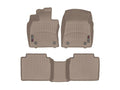 WeatherTech Tan Front Rear FloorLiner HP Fits -21-25 Lexus - 451496-1-2IM