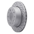 R1 14-21 Ram Promaster 2500 Rear Right Drilled & Slotted Geo-Carbon Rotor