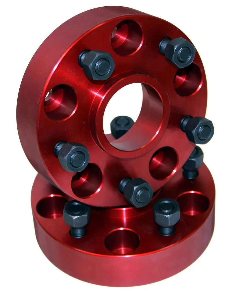 WHEEL ADAPTOR PAIR RED