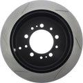 Stoptech auto part close-up