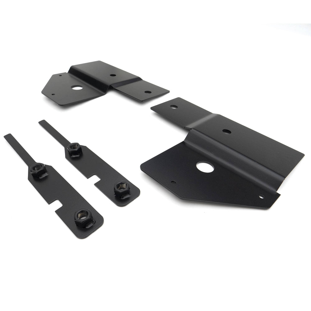 ~(12 lbs. 14X9X8)~ 2010-2014 FORD F150-RAPTOR: Front Bumper Side Openings - LED Light Bar Mounts - to mount Two 3 IN Zroadz Cube Pod Work Lights or Similar Style Per side